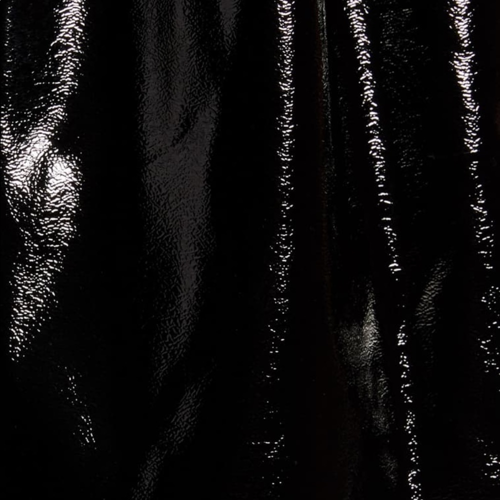 Something Navy Glossy Trench Coat - Picture 6 of 7
